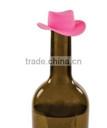 Silicone Cowboy Hat Wine Bottle Stoppers