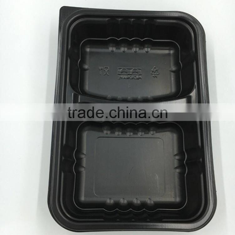 compartment plastic food container for microwave