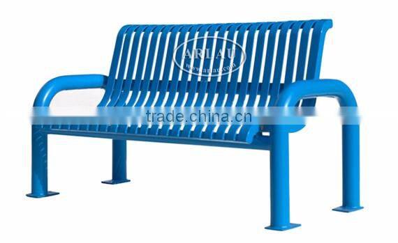 Arlau steel street 6' park bench