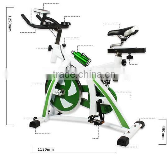 Belt-drive Exercise Bicycle Pedal Power Generator