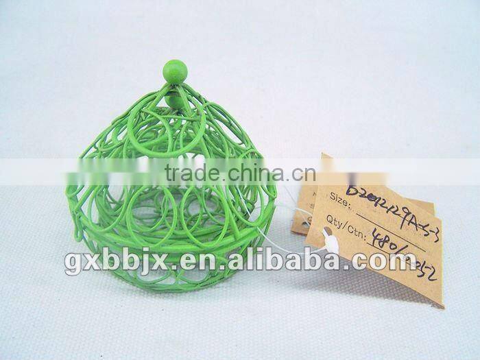 Set of two metal Christmas gift packaging box for wholesale