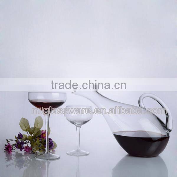 High quality and elegant design 7 sets holder decander with water glass