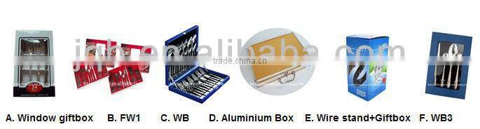 Stainless Steel Knife Spoon And Fork Tableware Set