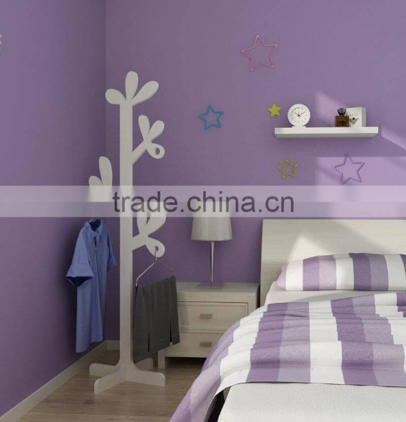 eco-friendly tree shape DIY coat clothes rack wooden coat hanger wall mounted coat rack