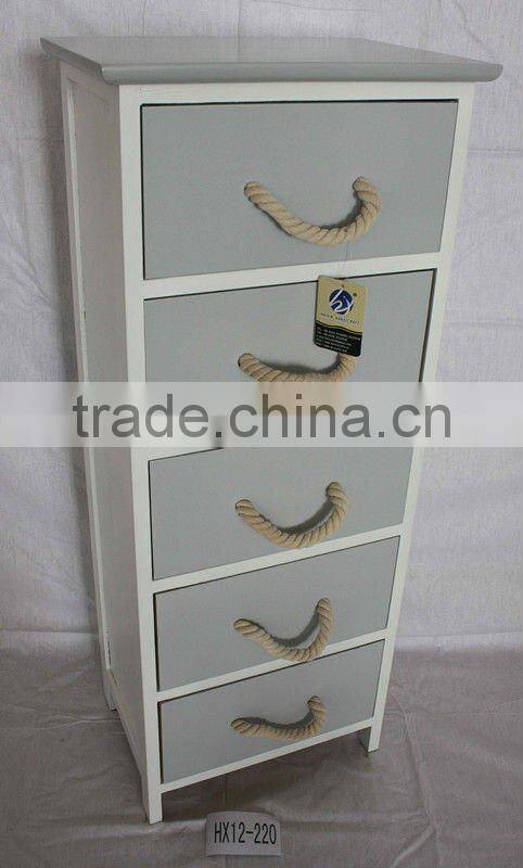 Novelty Wooden Storage Chest With 3 Organized Drawers