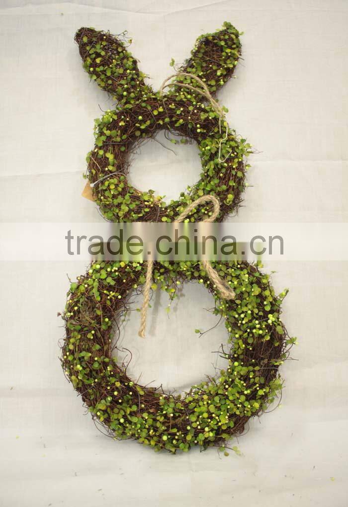 easter hanging rabbit frame