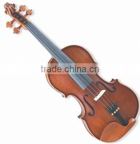 Handmade flame maple violin middle grade