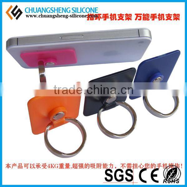 Fashion square plastic Foldable red mobile phone holder