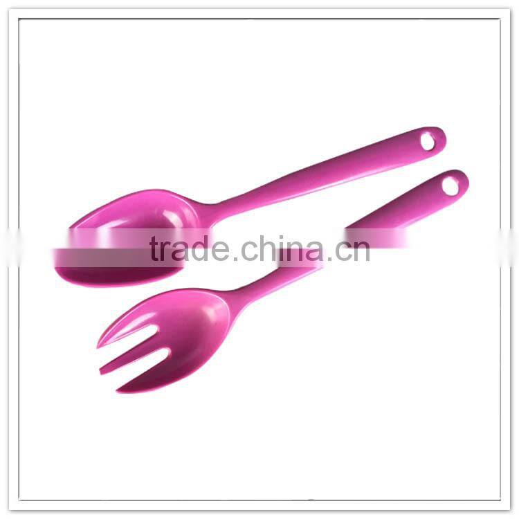 Solid color durable kitchen dinnerware superior pink cooking spoons