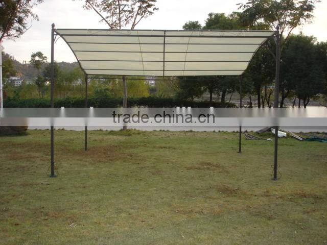 Pavilion iron cover gazebo for outdoor