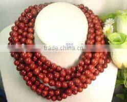 wholesale 17" 10mm original coral beads necklace