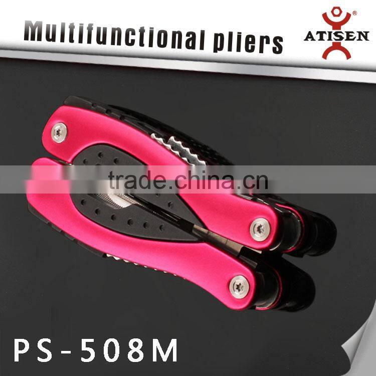 2016 New Design Colorful Stainless steel Outdoor Multi Tool