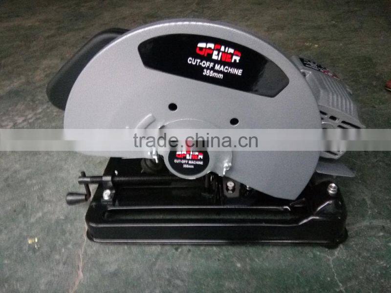 Hot sale 2200W 355mm Belt Type electric cut off machine /Metal Cutting Machine/Cut Off Machine/Cutting Machine
