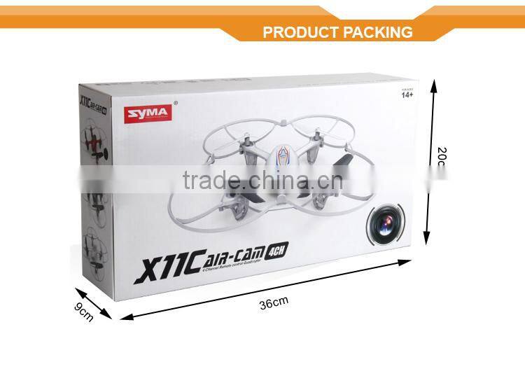 Radio control toy drone syma X11C 2.4g rc UAV drone helicopter with camera,drone quadricopter controlled