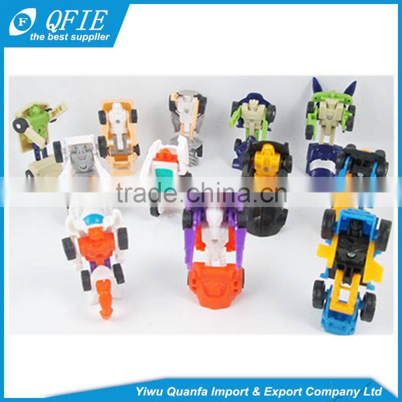 Hot selling cheap mini plastic engineering pull back car toy for gashapon