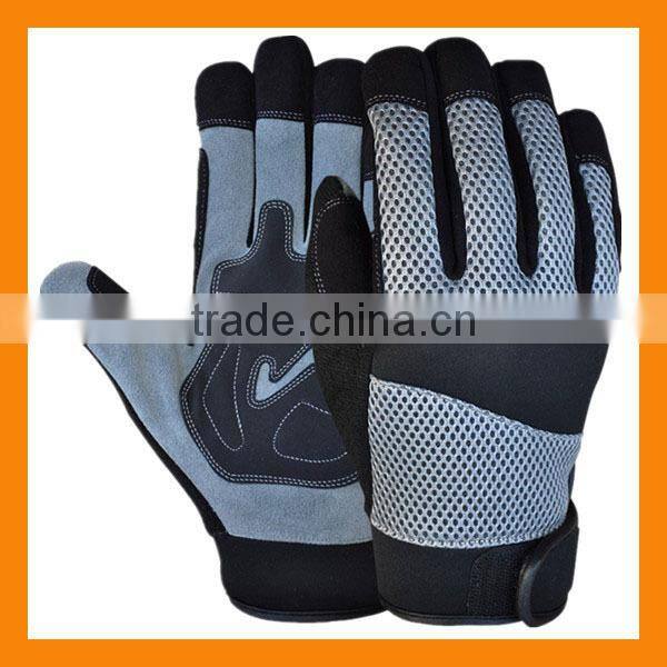 Heavy Duty TPR Knuckle Protection Anti-vibration Gloves