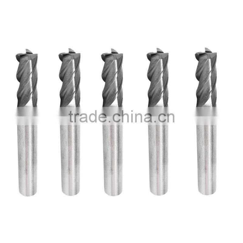2/4 flute solid carbide end mill sharpener end mill cutter cutting tools of different shape
