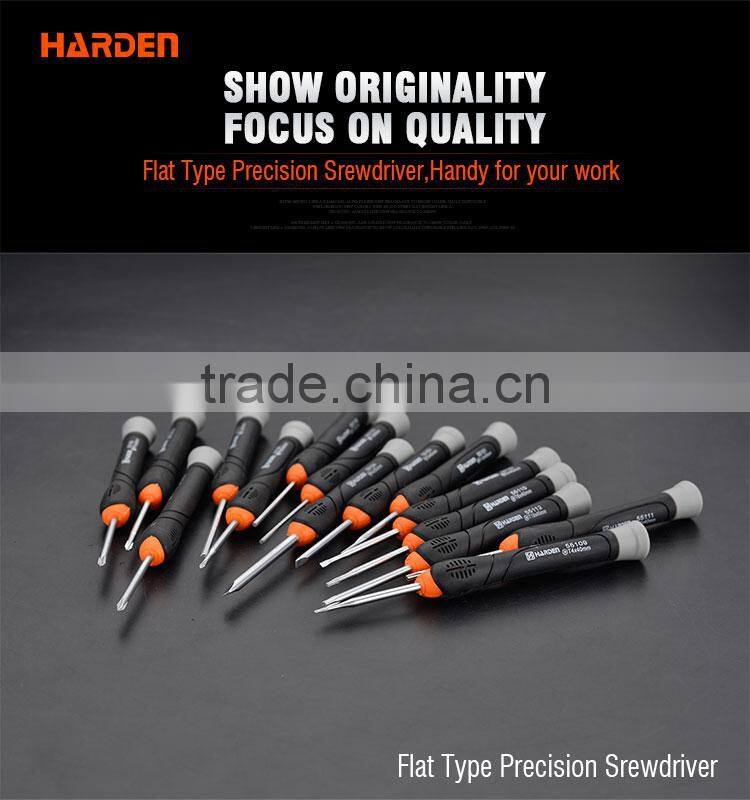 Professional Hand Tool Flat Type Precision Screwdriver 3.0X50mm