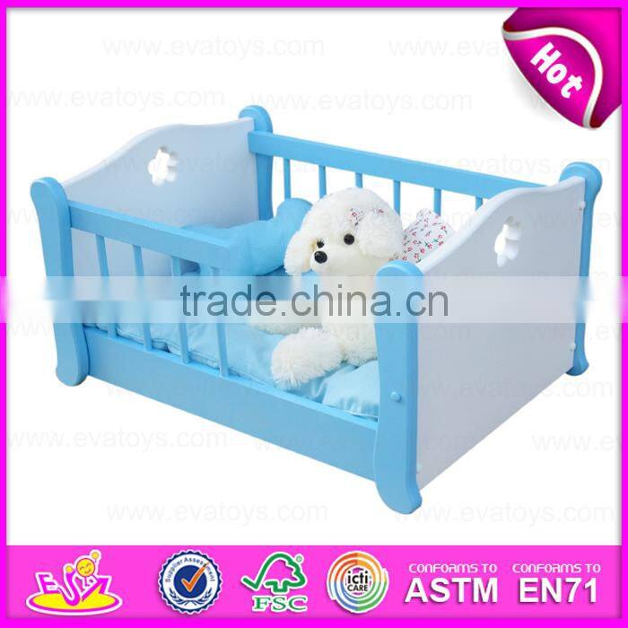 2015 Easy clean wooden luxury dog bed W06F005A