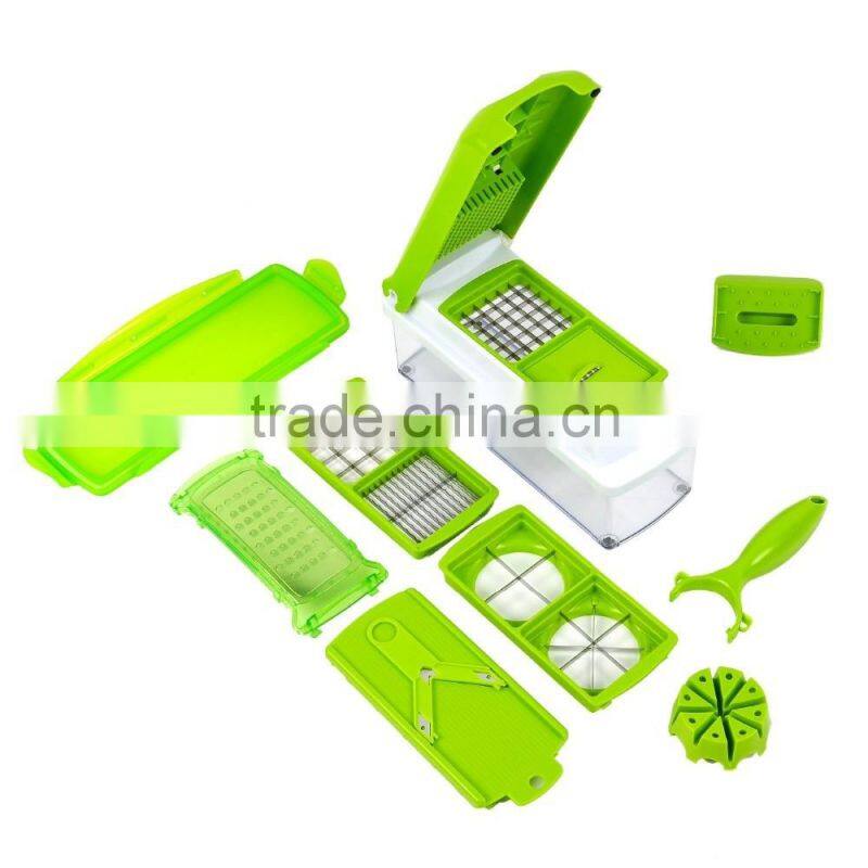 FACTORY SALE !!! 12 Pcs TV Vegetable Fruit Multi Peeler Cutter Chopper Slicer Kitchen Cooking Tools For Salad