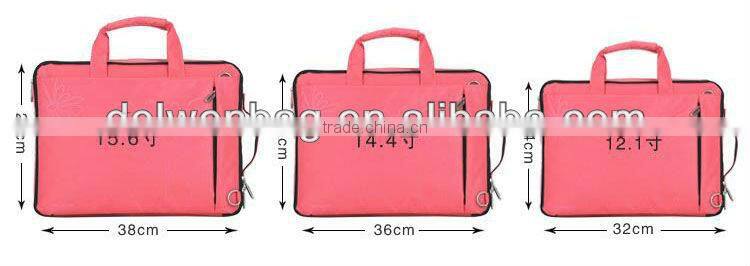 Pink Printed Laptop Bag Women