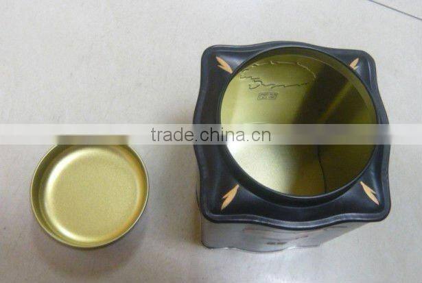 Exquisite Tea Can, Wave Shaped Tea Canister