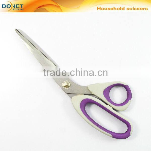 SHO0022P CE Certificated 9'' plastic household hot scissors