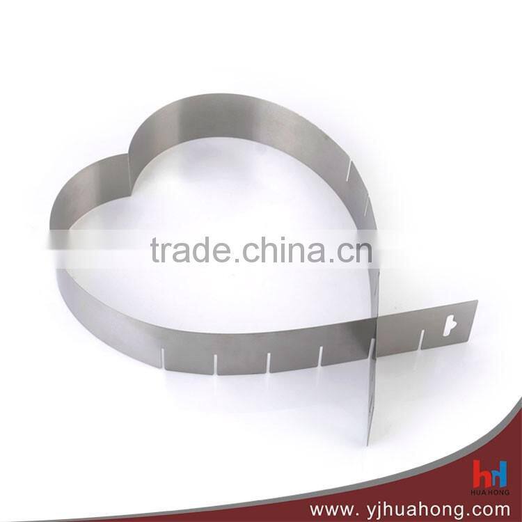 Stretch rectangular stainless steel cake mold (HCM-M21)