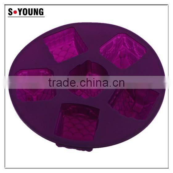 11048 High Quality Baking Silicon Mould Handmade Silicone Soap Molds