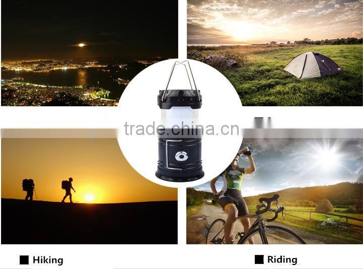 2016 practical factory price cheap outdoor rechargeable battery emergency solar lantern camping out light