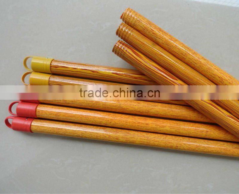 PVC covered wooden mop handle holder