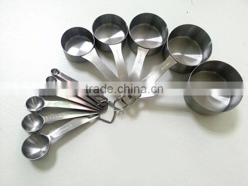 Hight quality 5pcs measuring cups with silicone handle