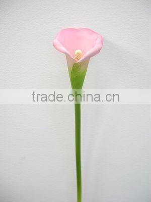 valentine single stem artificial eva lily flowers