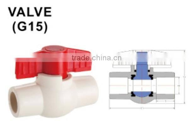 ASTM D2846 CPVC STOP VALVE
