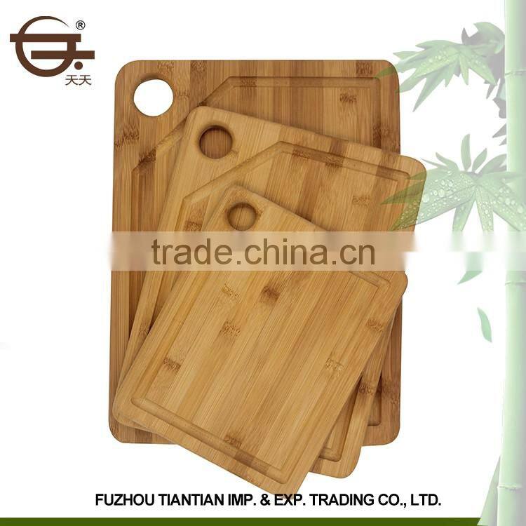 New kitchen cooking various size bamboo best selling premium cutting boards