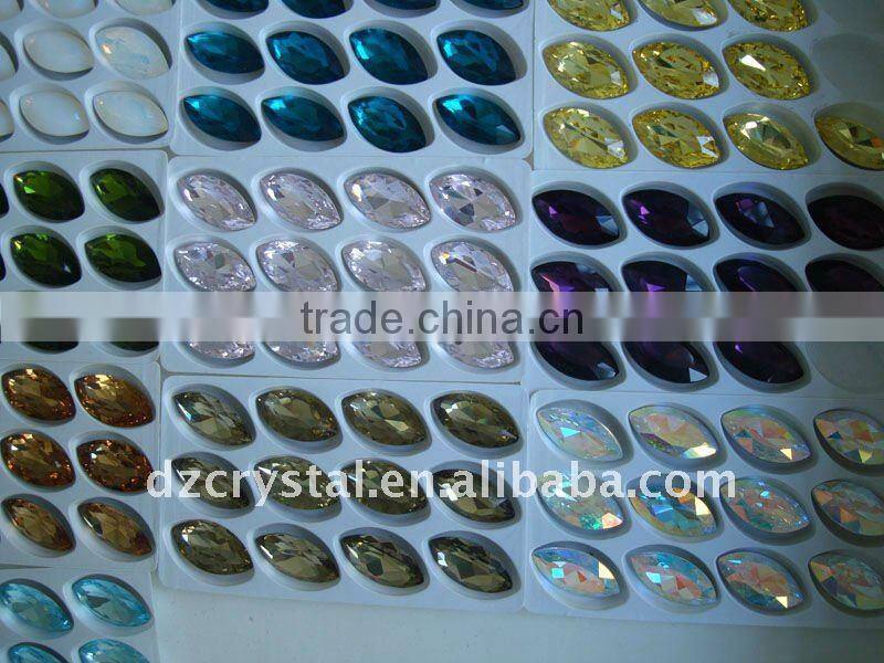 full dressing crystal glass beads