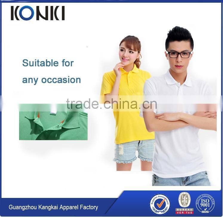 polo shirt 100% cotton blank polo