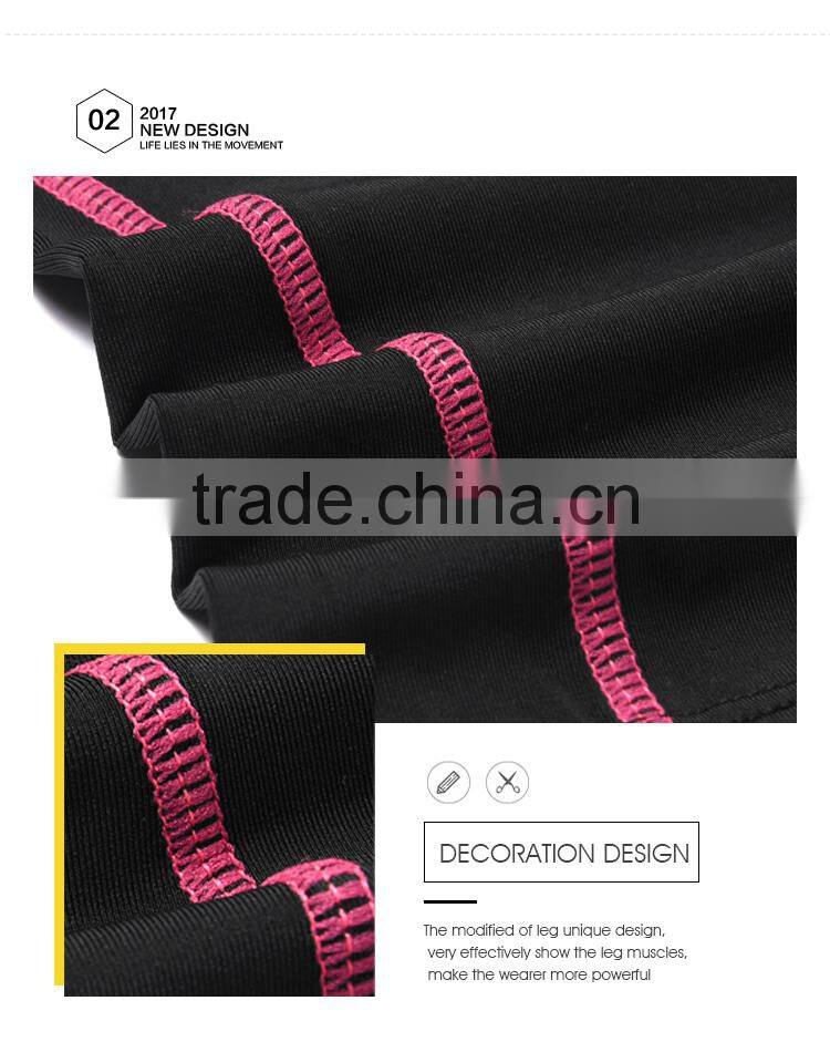 Wholesale quick dry polyester/spandex women gym sport shorts with pockets