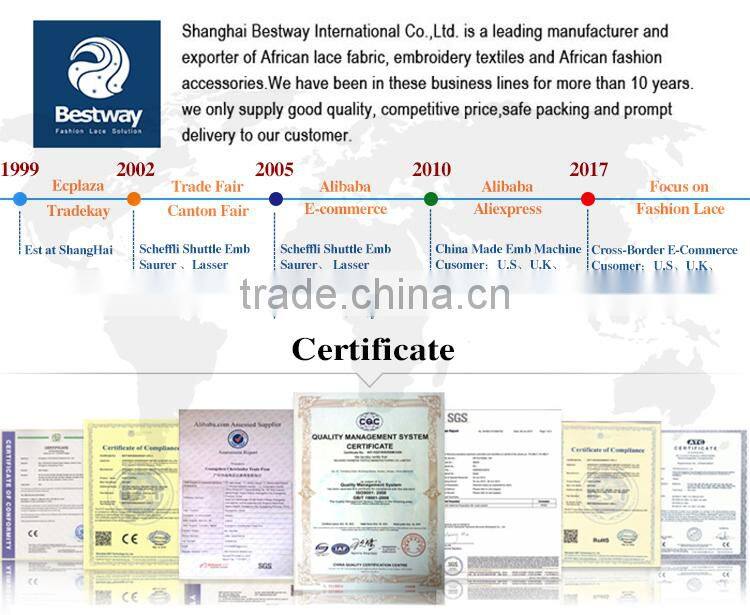 2017 New Polish Lace Swiss Voile Lace Fabrics with Stones SL0425