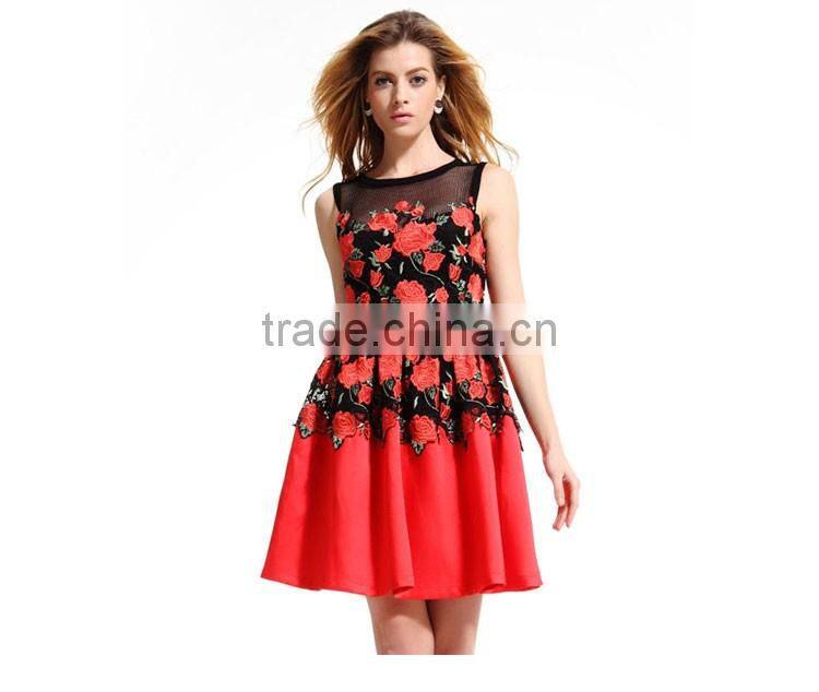 female clothes manufacturers china best design fashion black sleeveless high quality women casual dress