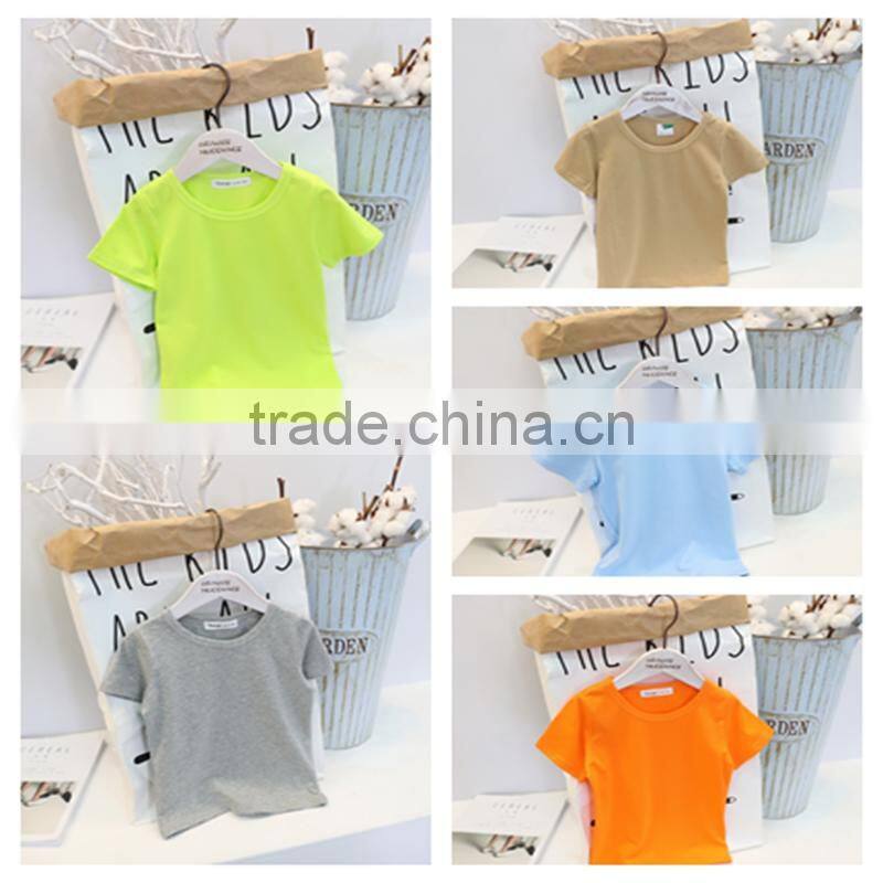 Fashion nova clothing 100%Cotton Kids Boys T Shirts baby clothes