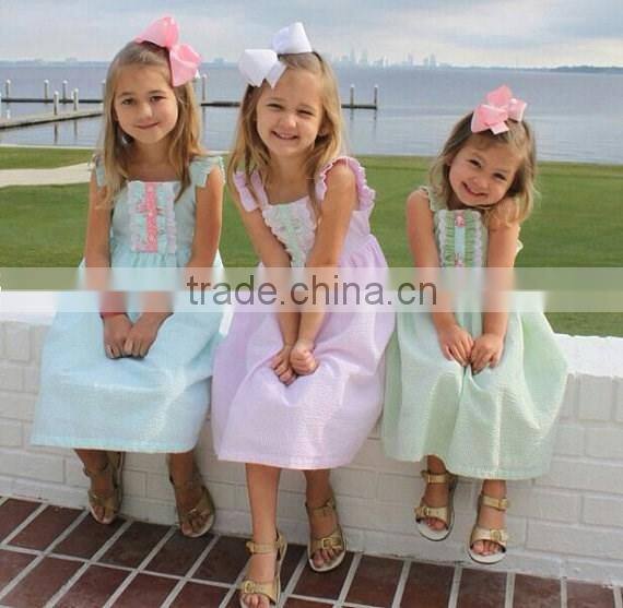 2017 new arrival High quality children clothing manufacturers for one piece girls party dresses