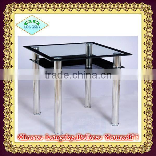 high quality modern design cheaper glass dining table