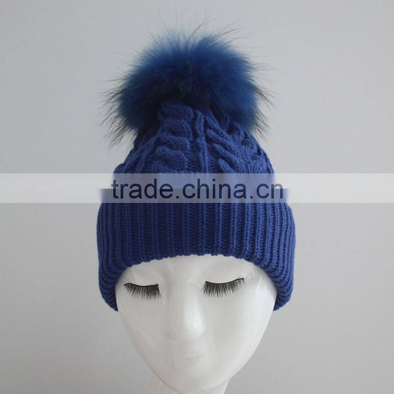Myfur Walmart Certification Top Ball Adult Fur Russian Hat