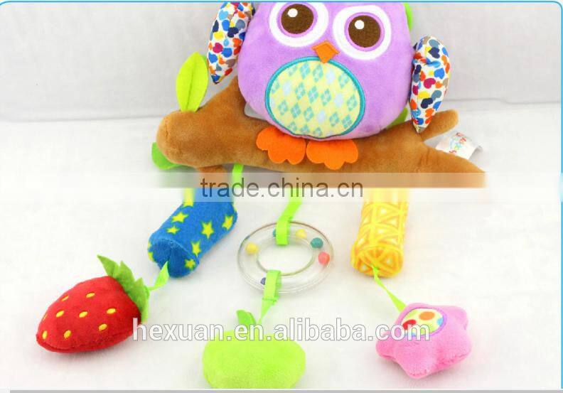 New Baby toys Butterfly ladybug owl large-sized wind chimes