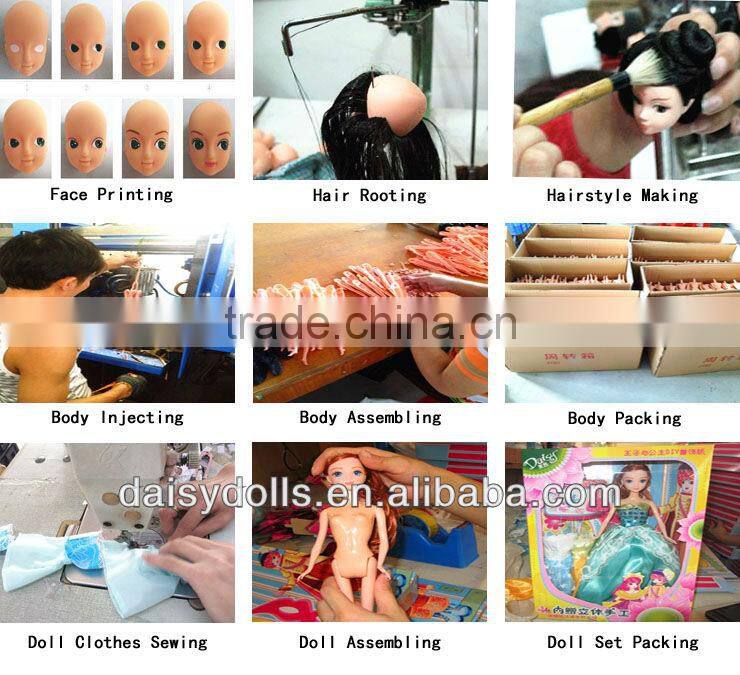 12 inch fashion plastic doll house