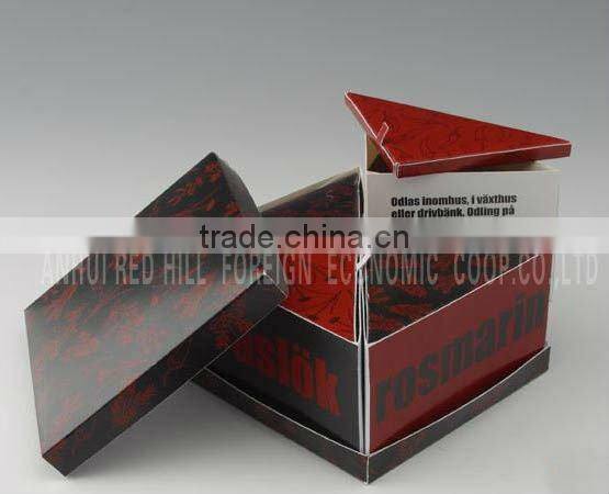 2012 new design chocolate paper box