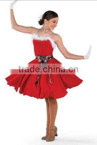 Christmas glisten girl prom dress-christmas volwassent ballet costume--- romantic romanticprom dress-children and adults