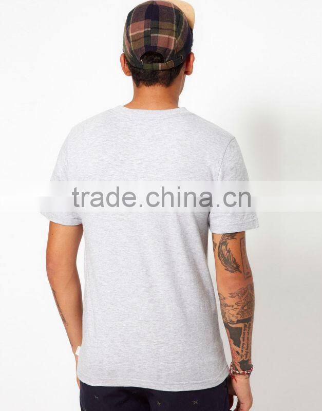 Shoulder Patch Tee Shirt