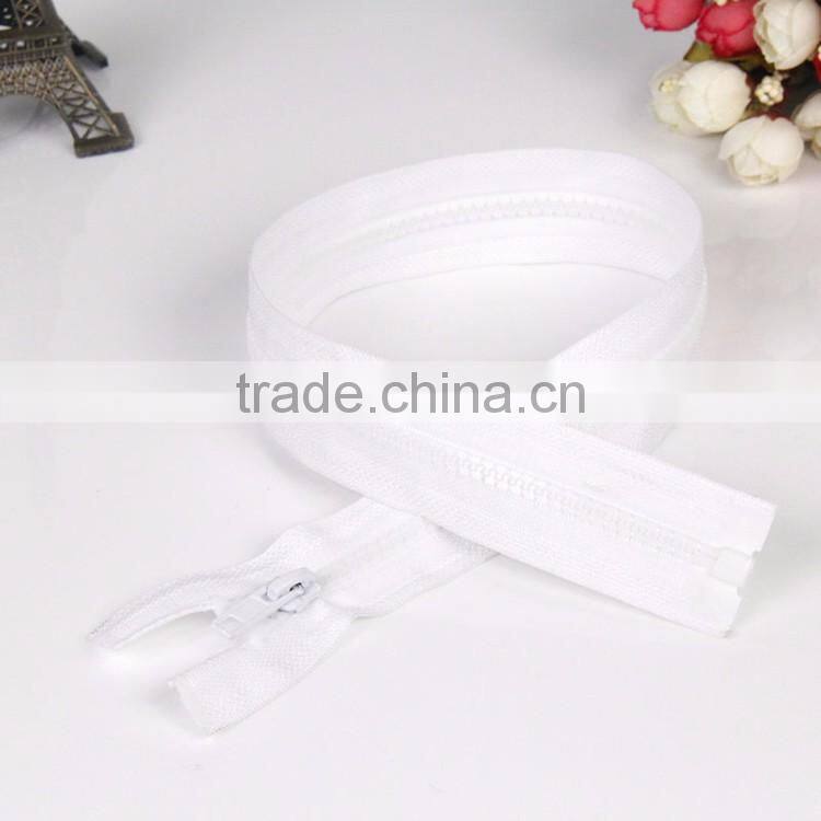 Factory Sale Garment Accessories Colorful No.5 Open End Plastic Zipper or Zips